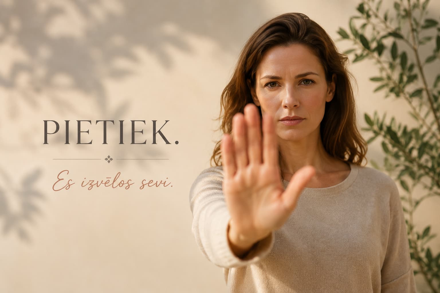 Kāpēc mēs tik reti pasakām sev "pietiek"?
